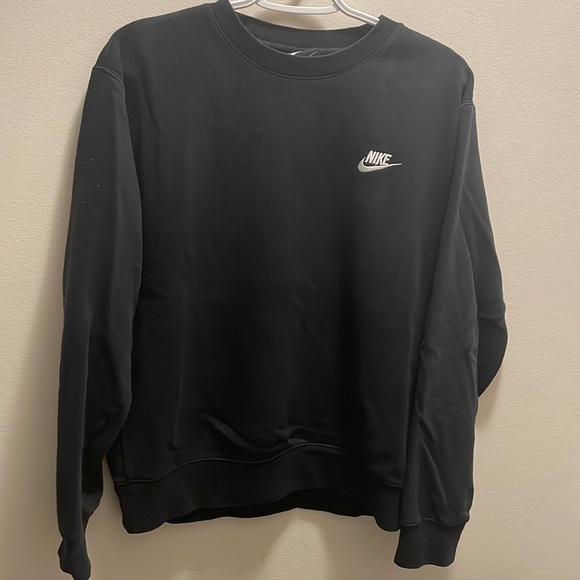 Nike Black Basic Crewneck Size S - Picture 2 of 4